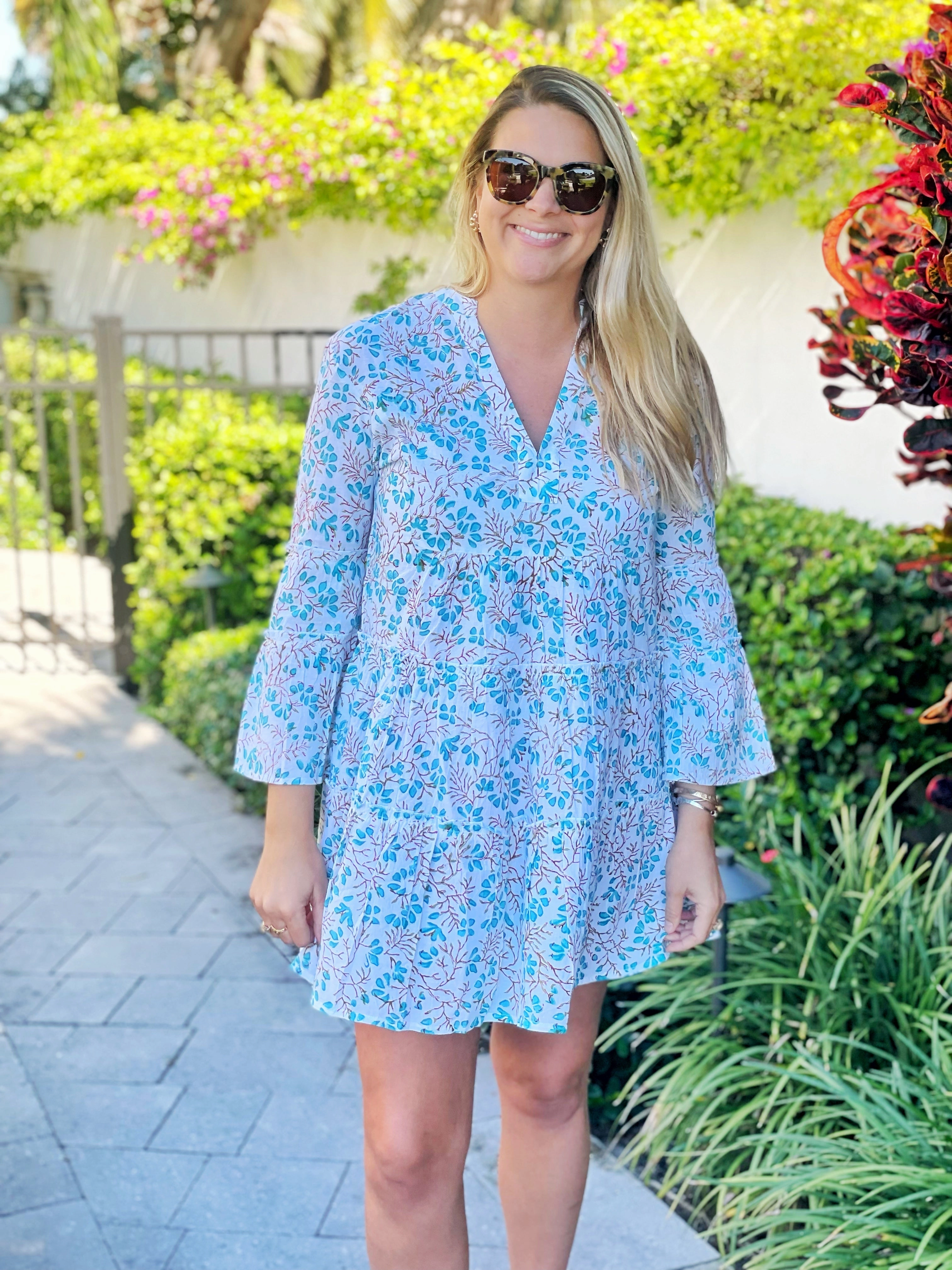 Rye Dress Green Gooseberry Subtle Charm