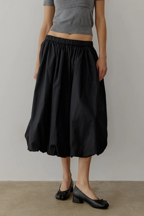 Anti Pilling Fabric Visual Outfit BELLA MIDI SKIRT
