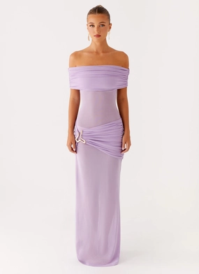 Benji Maxi Dress - Lilac