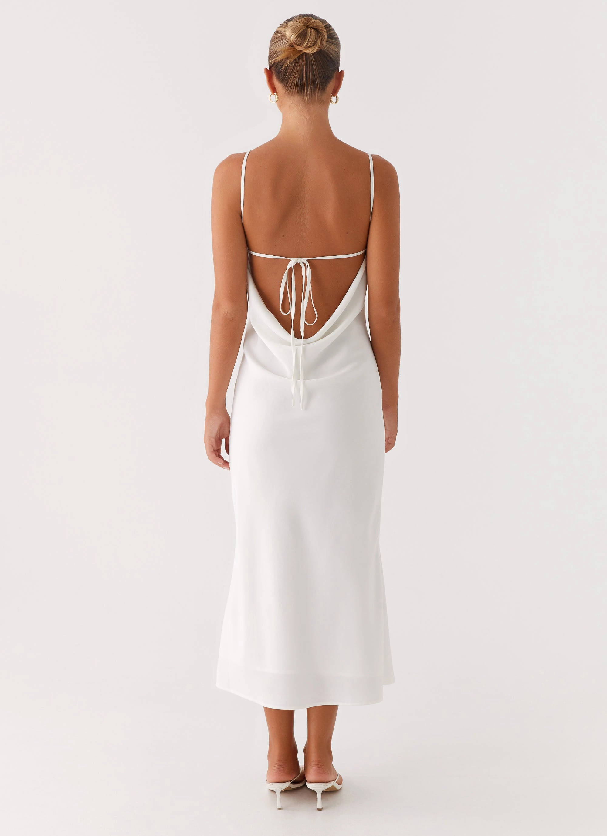 Bentley Midi Dress - White