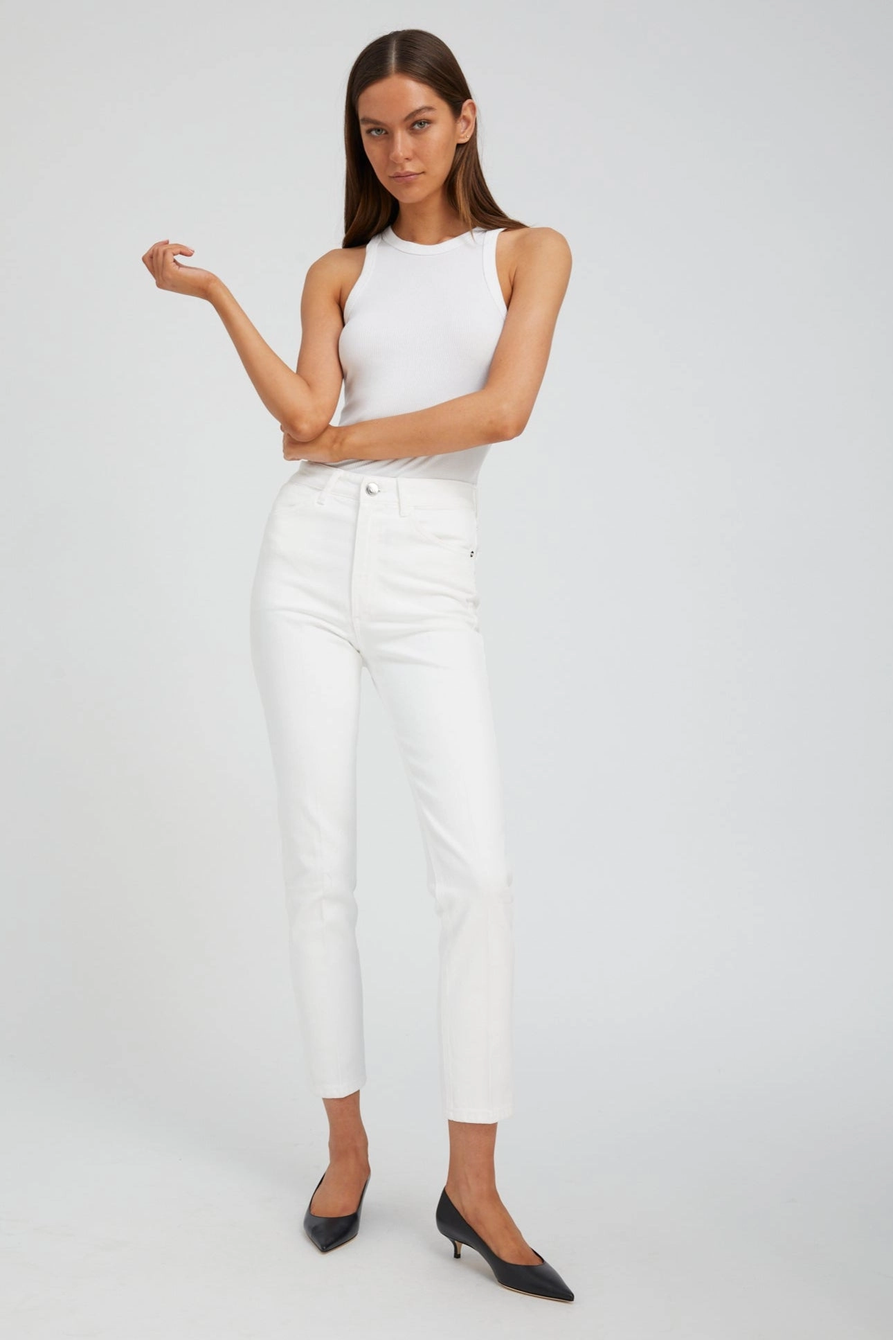 Billie Skinny Straight Leg Denim Practical Look Casual Look