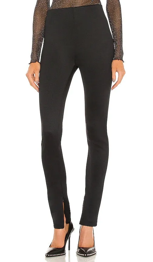 Relaxed Comfort Black Scuba Ankle with Zipper