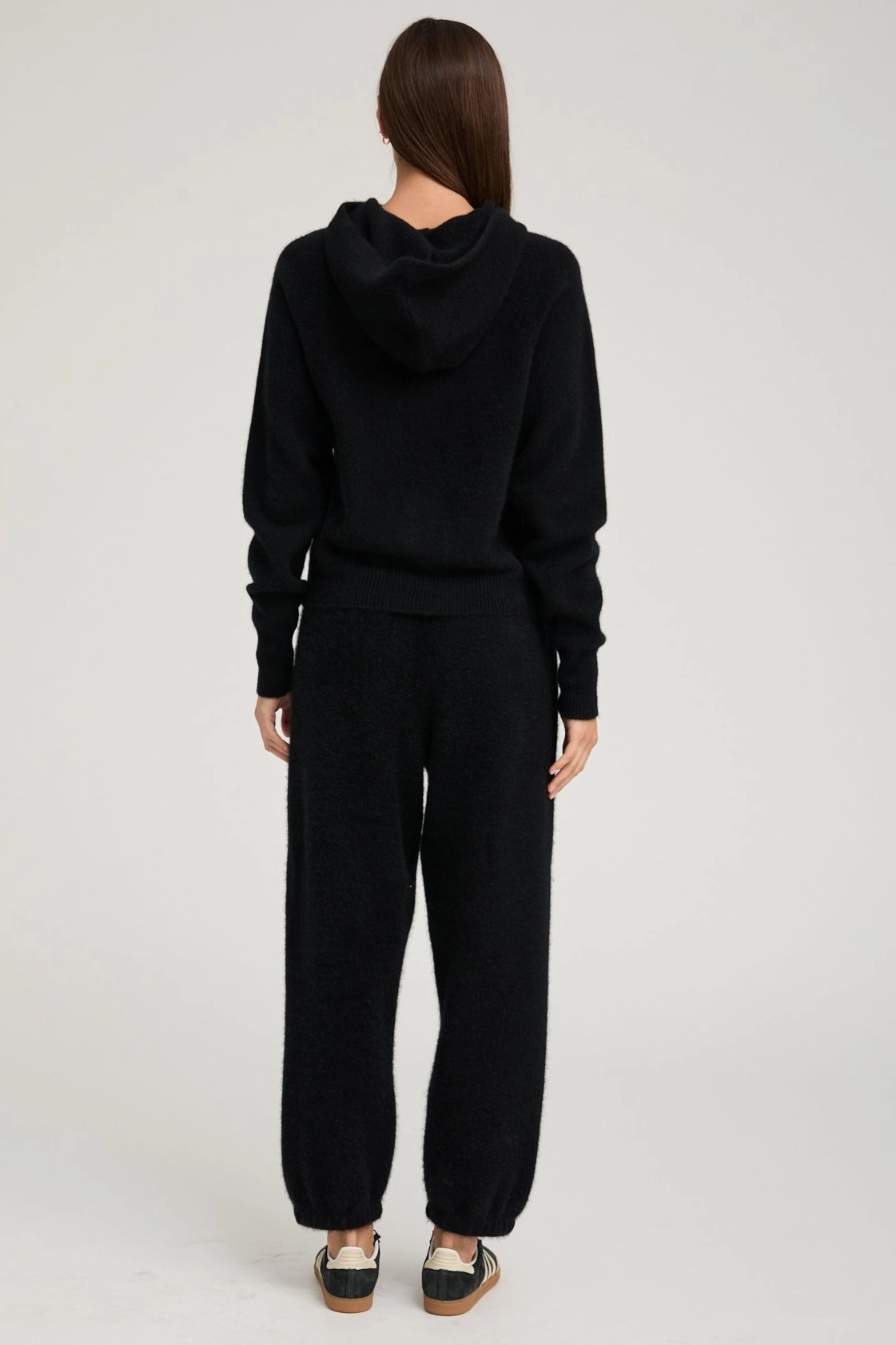 EasyCareFabric Black Cashmere Hoodie