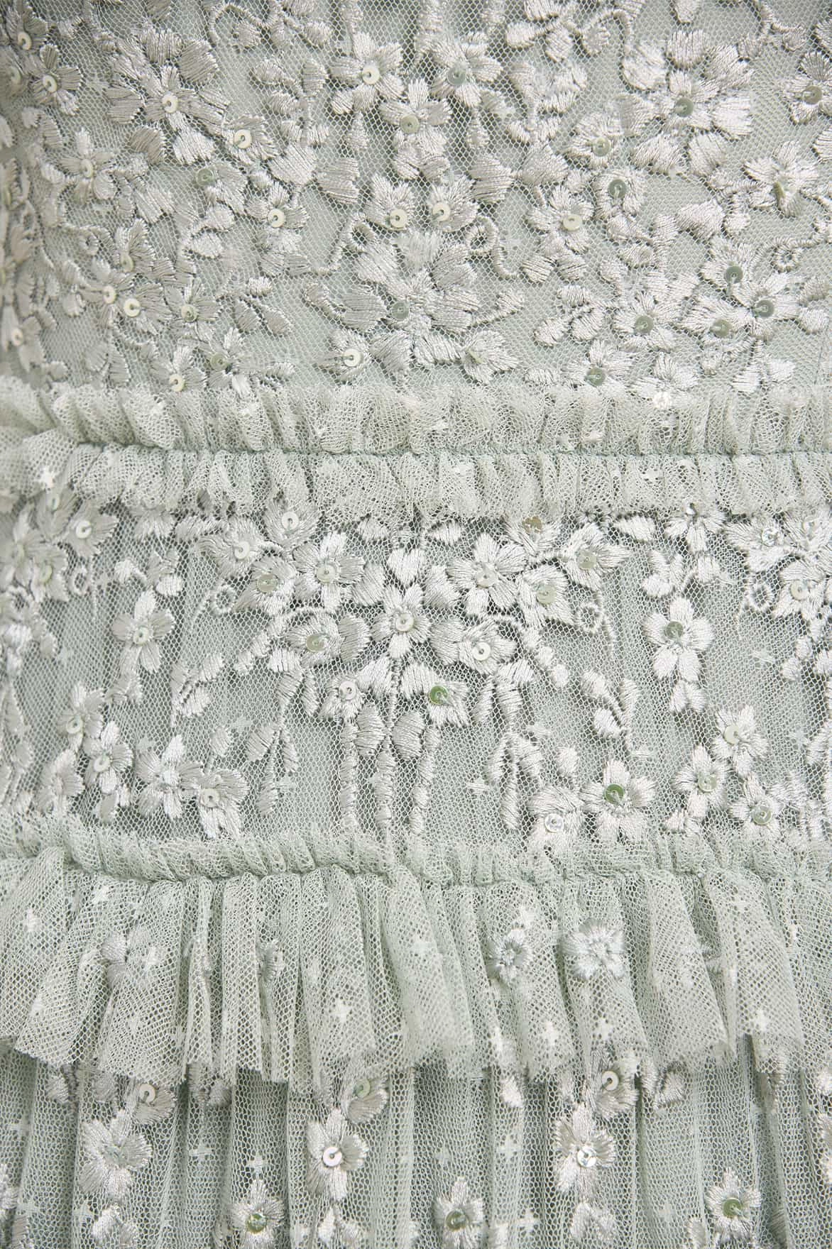 Blossom Lace Ankle Gown Light and Breezy Dew Tone