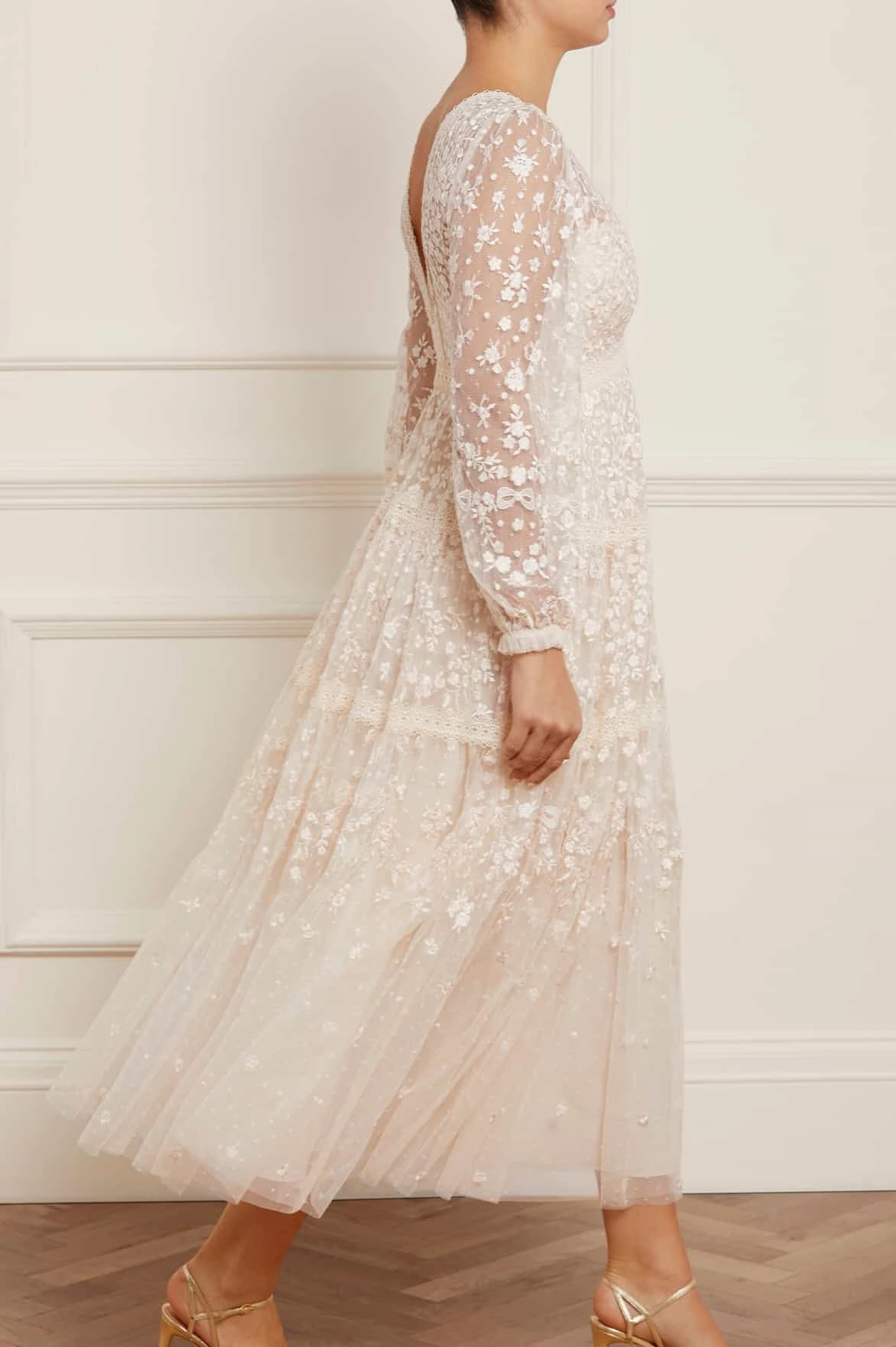 Celestia Ribbon Ankle Gown Power Soft