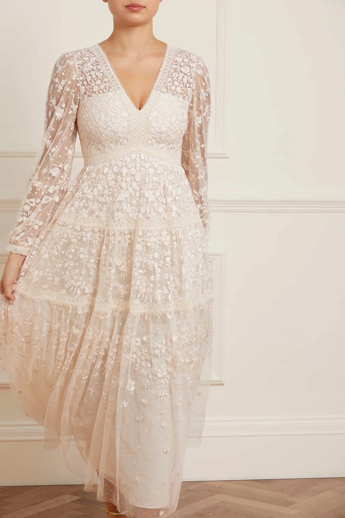 Day Fit Breezy Comfort Celestia Ribbon Ankle Gown