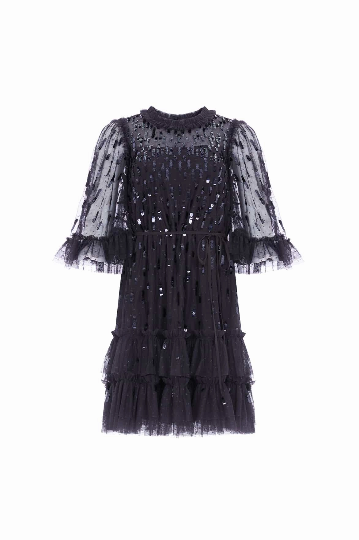 garden party Sequin Dash Mini Dress