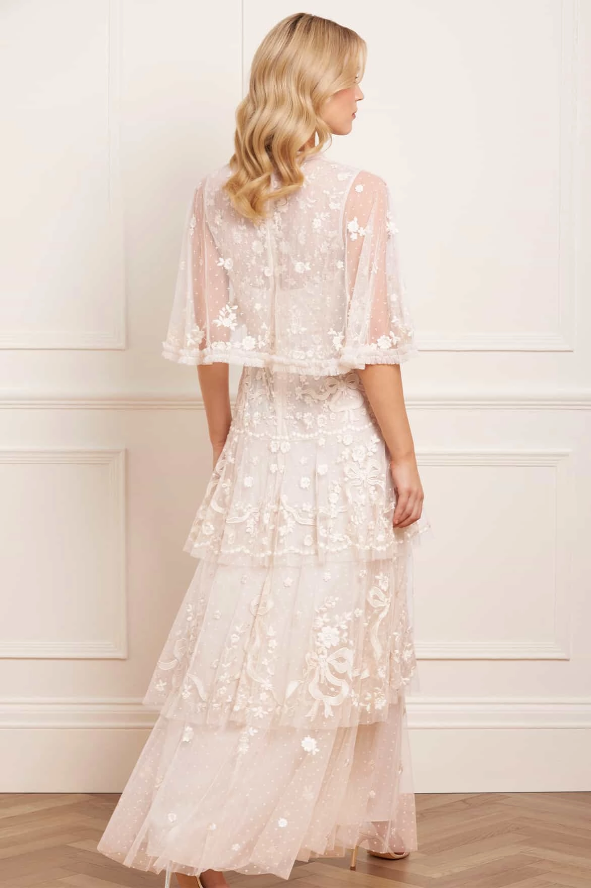 Non-Pilling Gentle Glow Bonnie Bow Gown