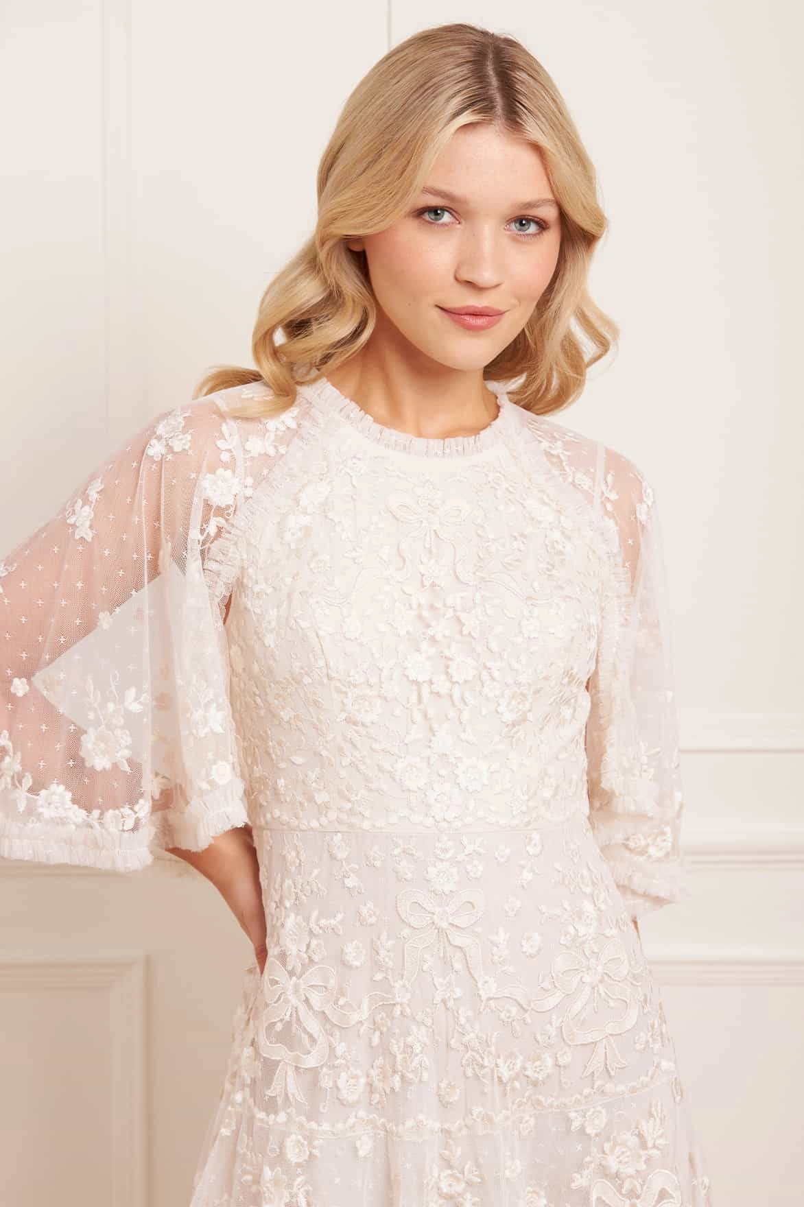 Easy Comfort Look Autumn Ready Bonnie Bow Gown