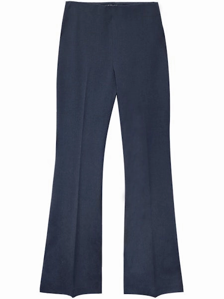 Sweat Resistant Stylish Fit Bootcut Pants in Navy