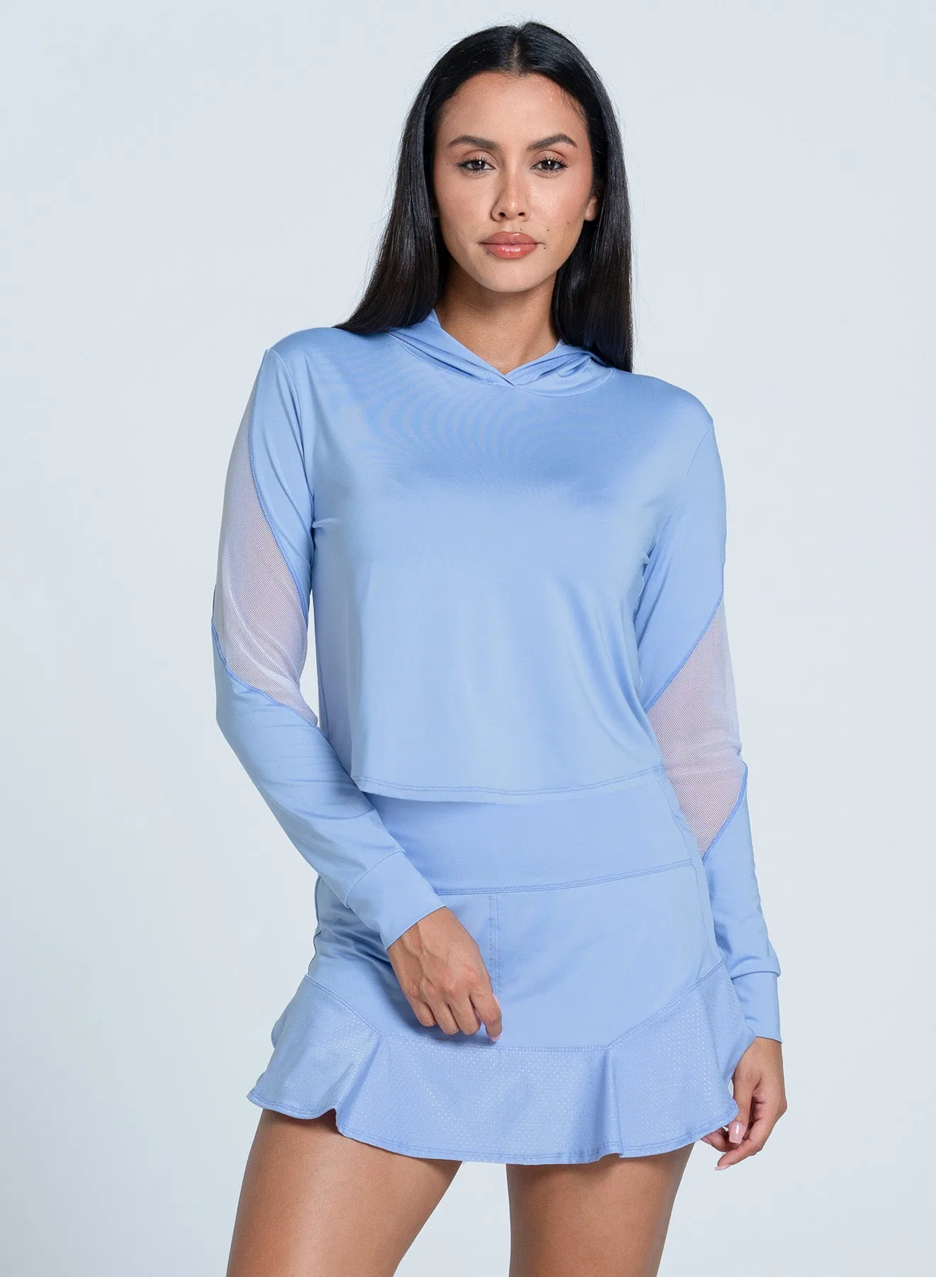 Buttonless Closure Love Hoodie