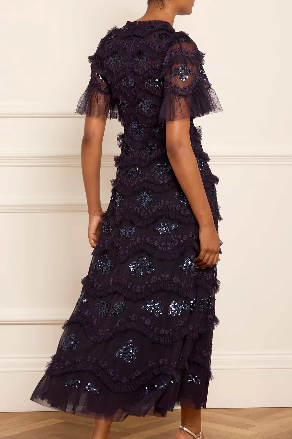 Daisy Wave Ankle Gown Minimalist Layering Fresh Palette