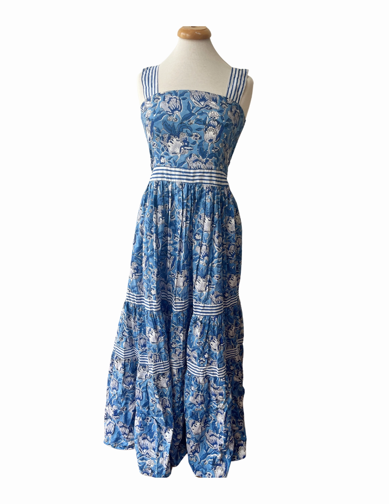 Notting Hill Maxi Dress Blue Tulip Chic Comfort Stylish party wear