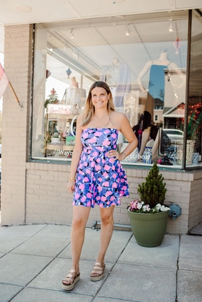 Simple Fit Light Cloud Avalon Dress Impatiens