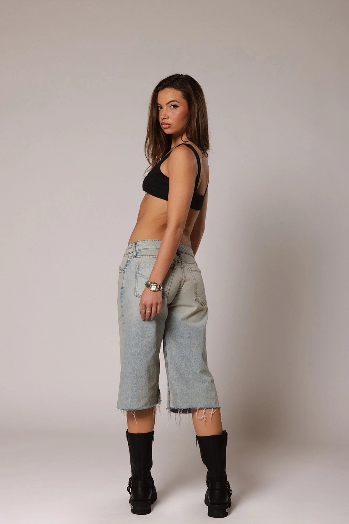 The 17 Jort / Seattle Blue Functional Style No Gap Waist Construction