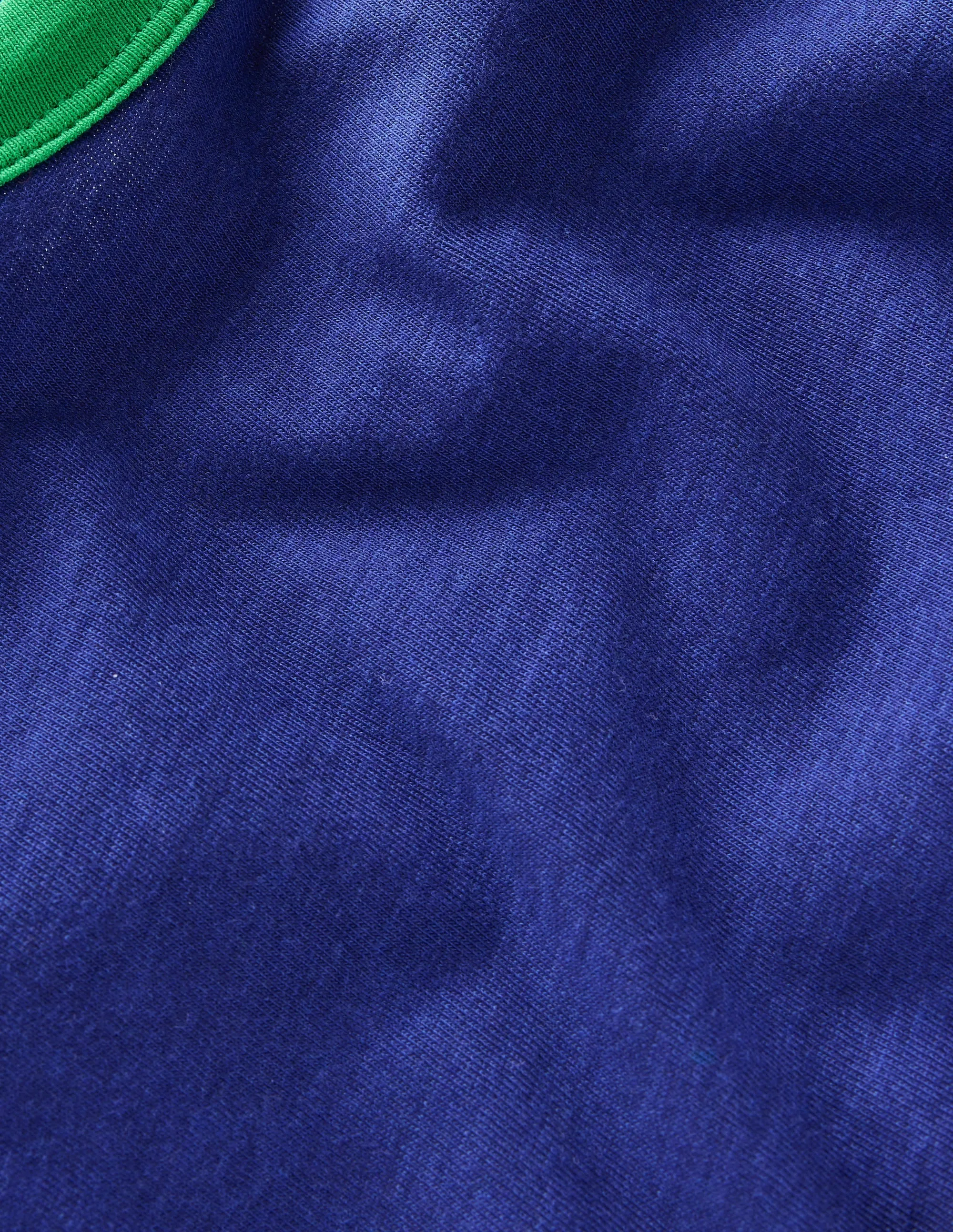 Ringer T-Shirt-Starboard Blue Tension Balanced Design