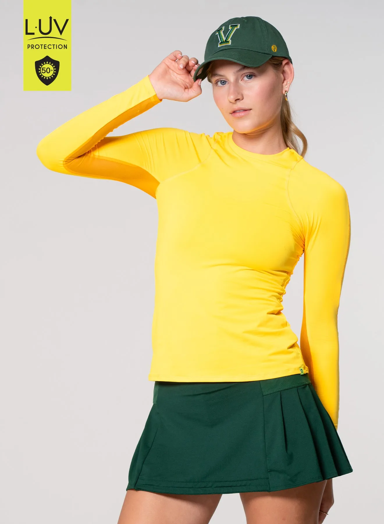 Breeze Long Sleeve Crew Loose Tee Formal Shirt