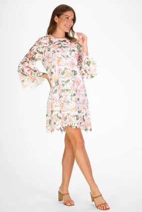 Winter Wrap Brinkley Dress Floral Lace