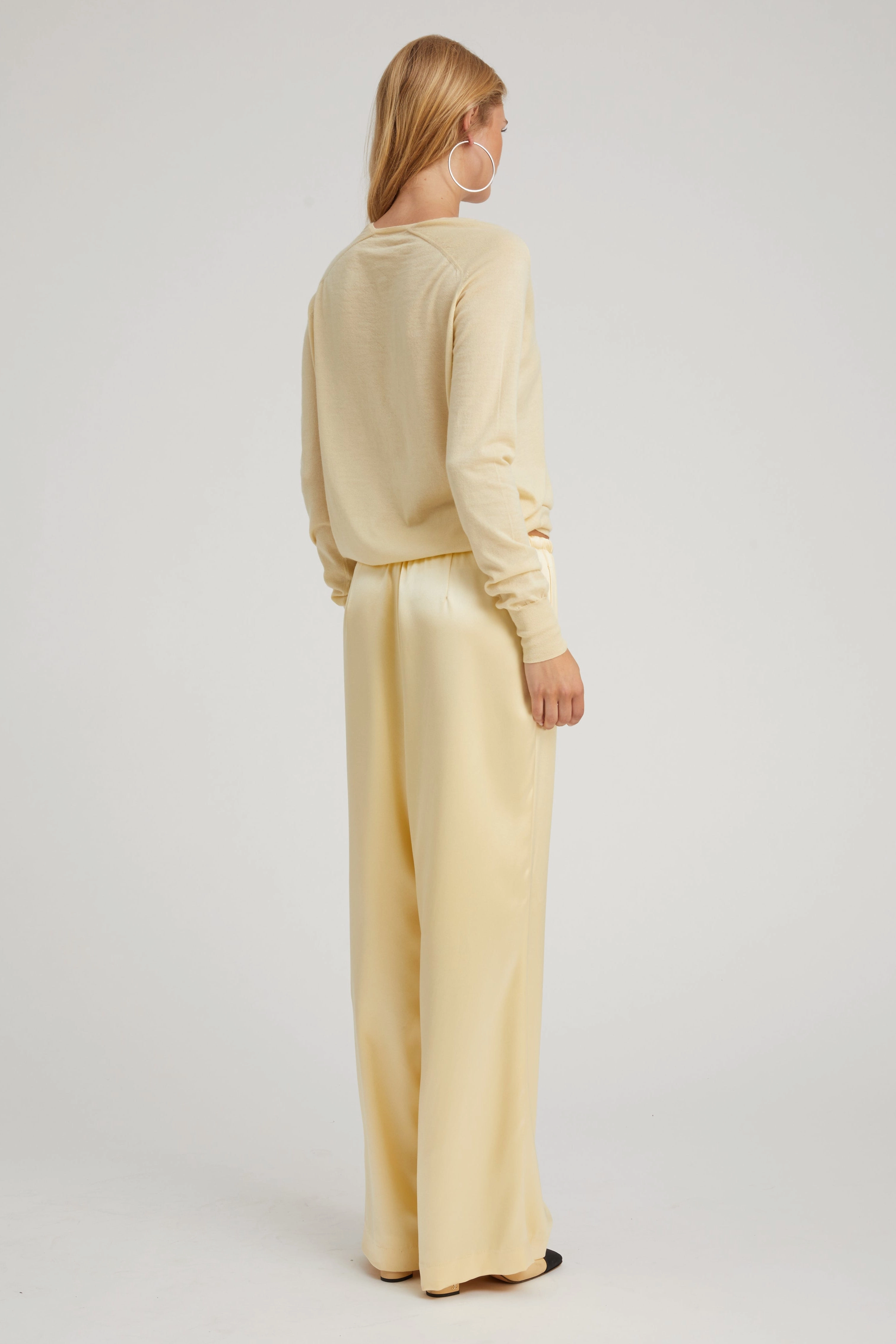 QuickDryTech Butter Cashmere V-Neck Sweater