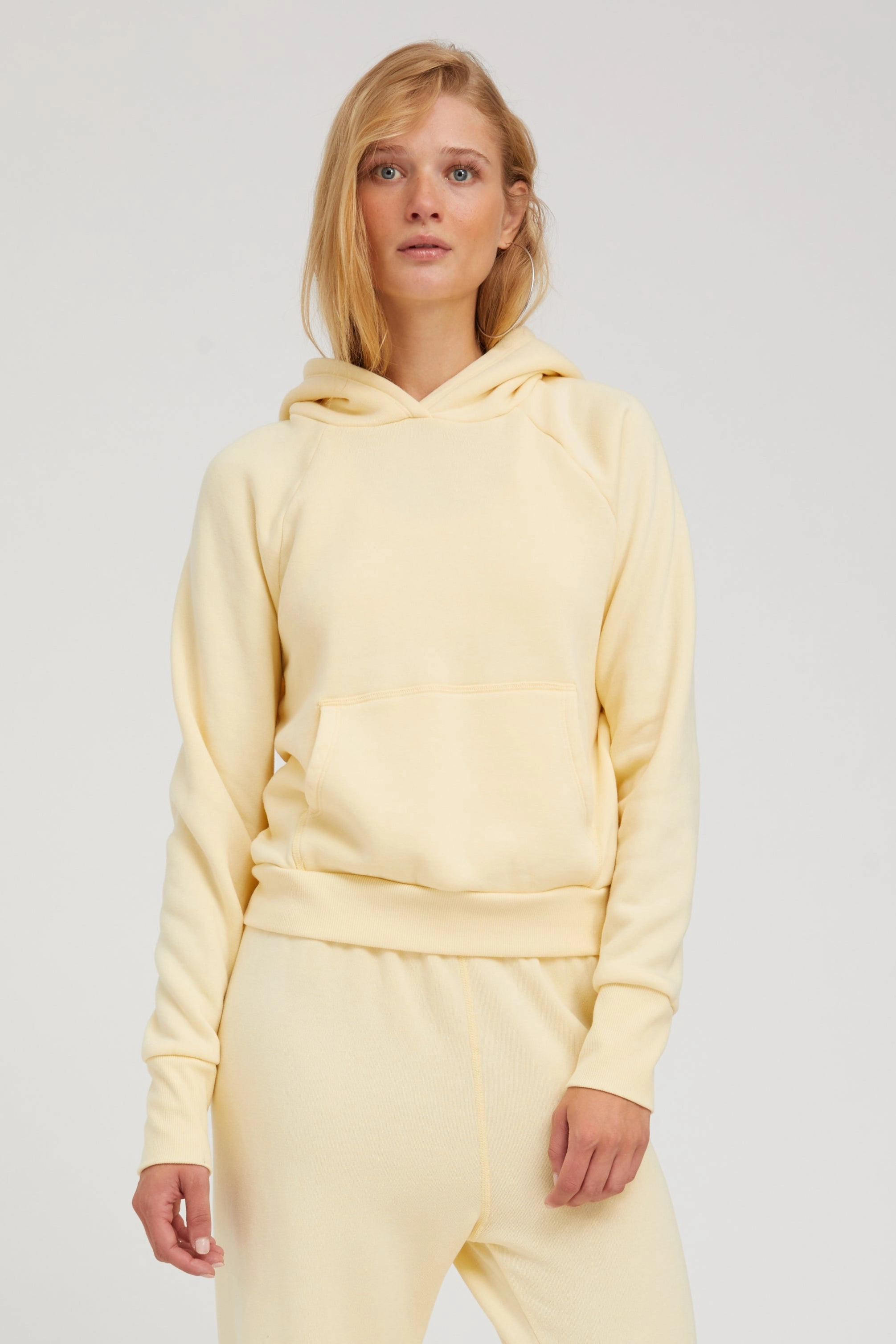 Butter Shrunken Hoodie Soft Touch Texture