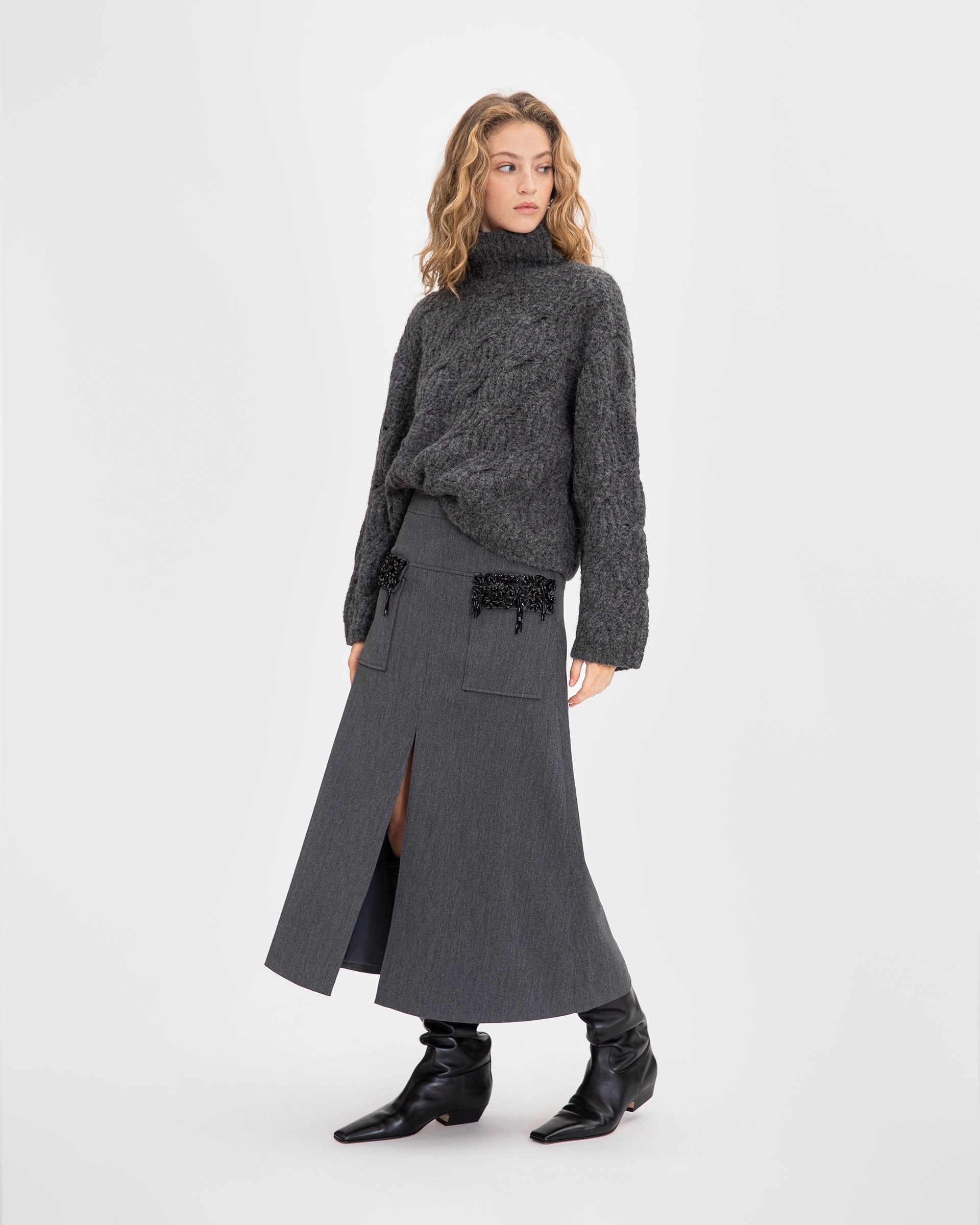 Reflective accents Classic Look Cameron Skirt