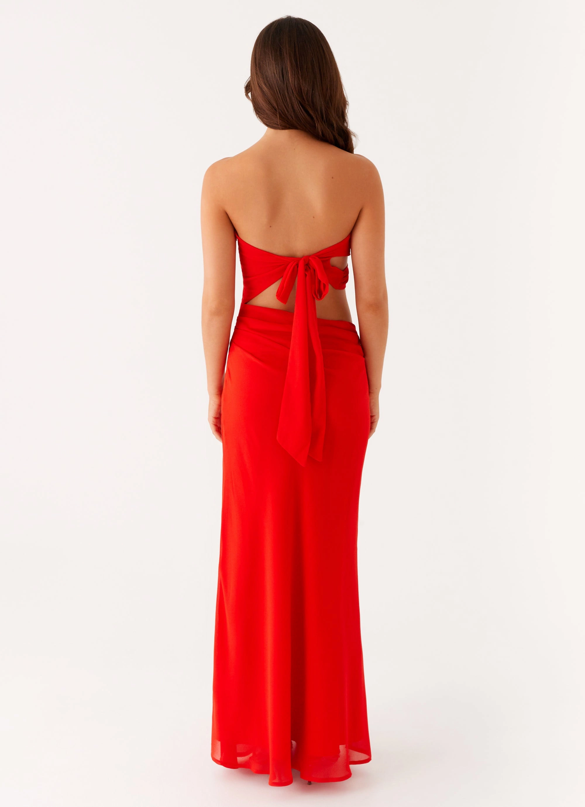 Carla Maxi Dress - Red