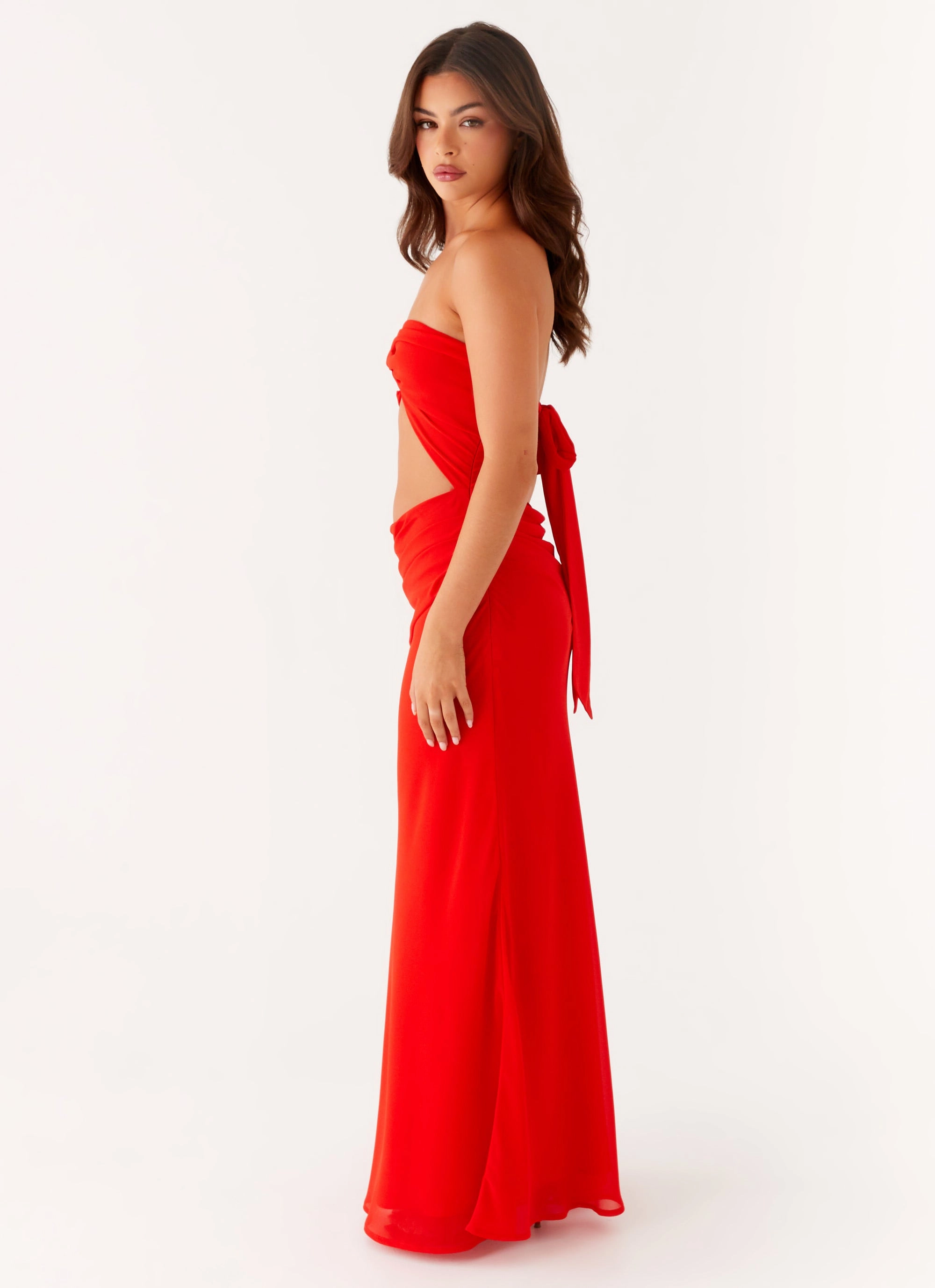 Carla Maxi Dress - Red