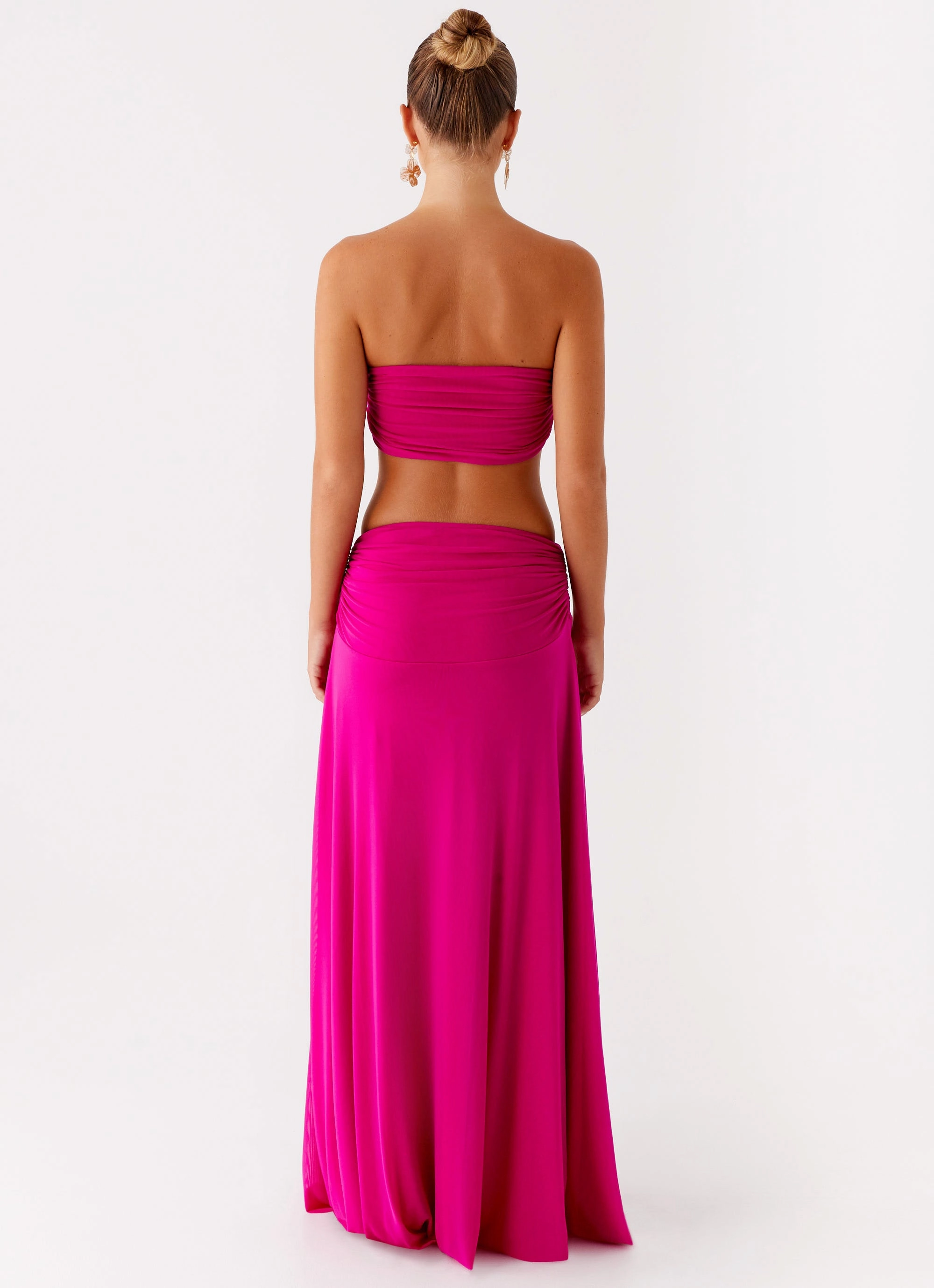 Carlene Maxi Dress - Fuchsia