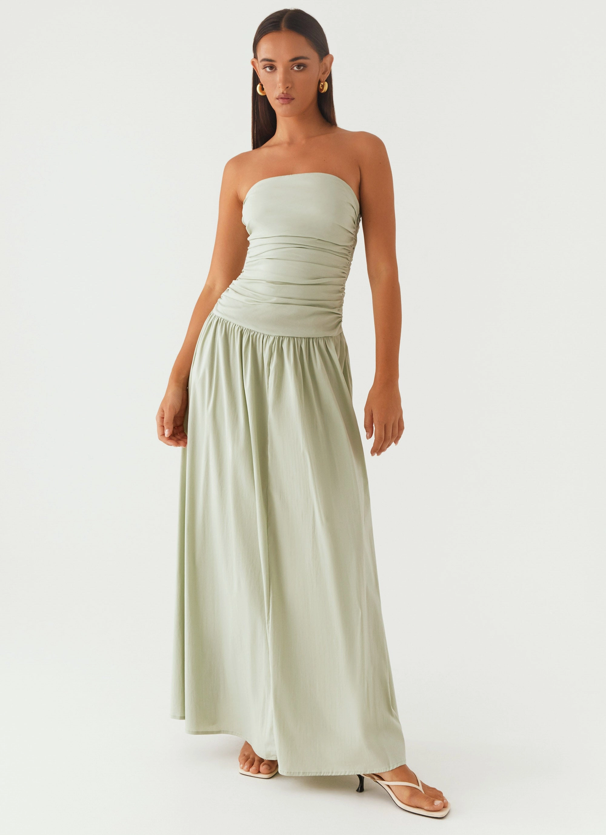 Carmel Maxi Dress - Sage