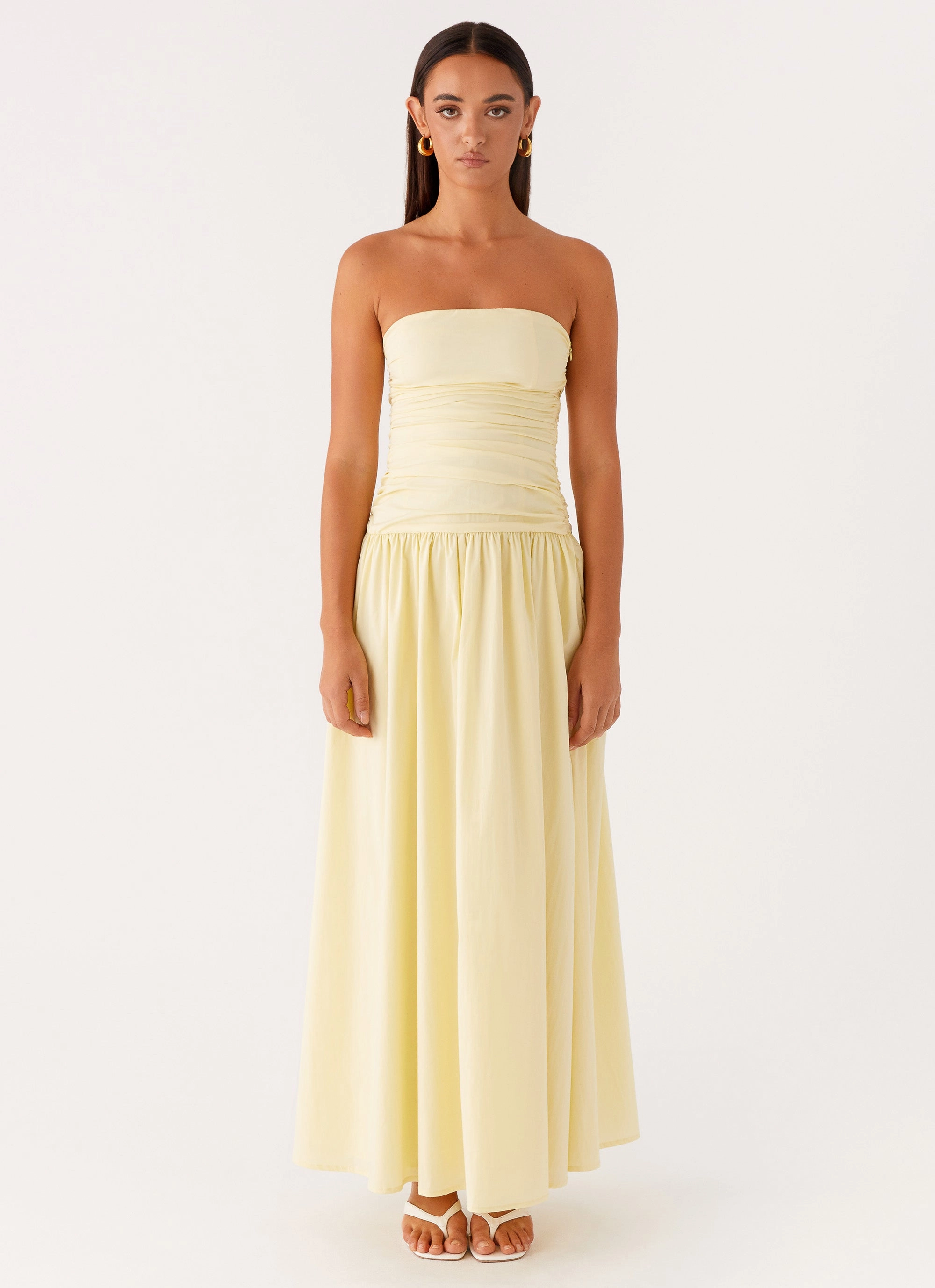Carmel Maxi Dress - Yellow