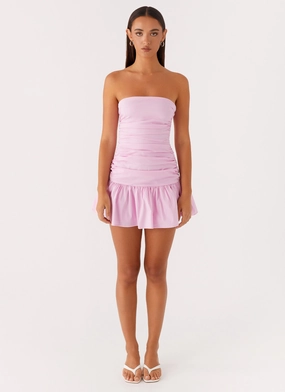 Carmel Mini Dress - Pink