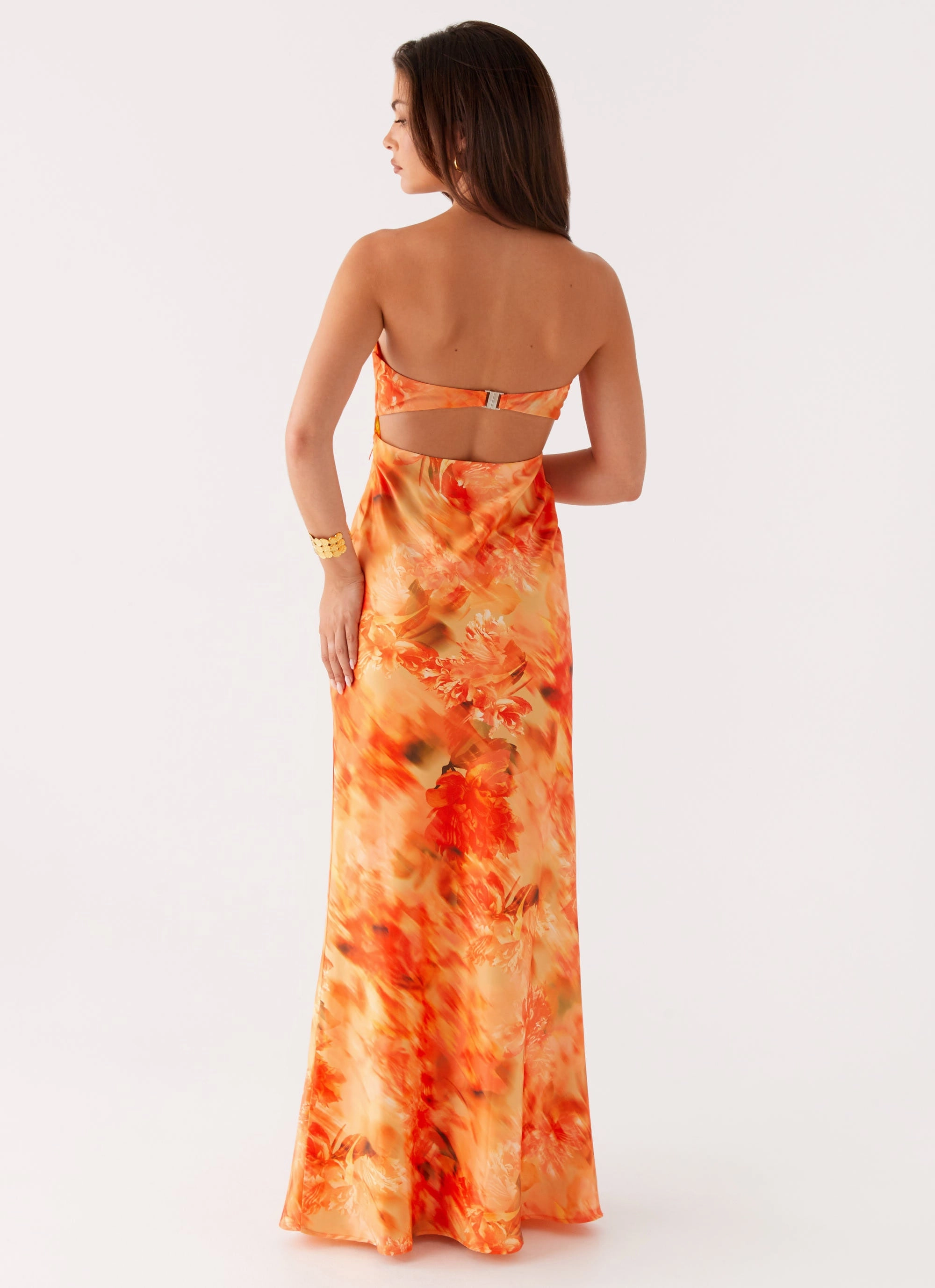Carmen Maxi Dress - Sunset Floral