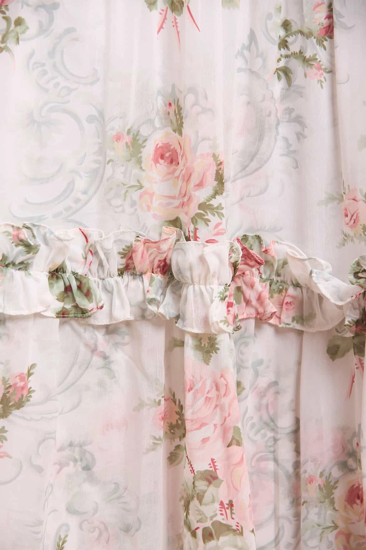 Evening Look Urban Feel Madame Rose Carla Chiffon Ankle Gown