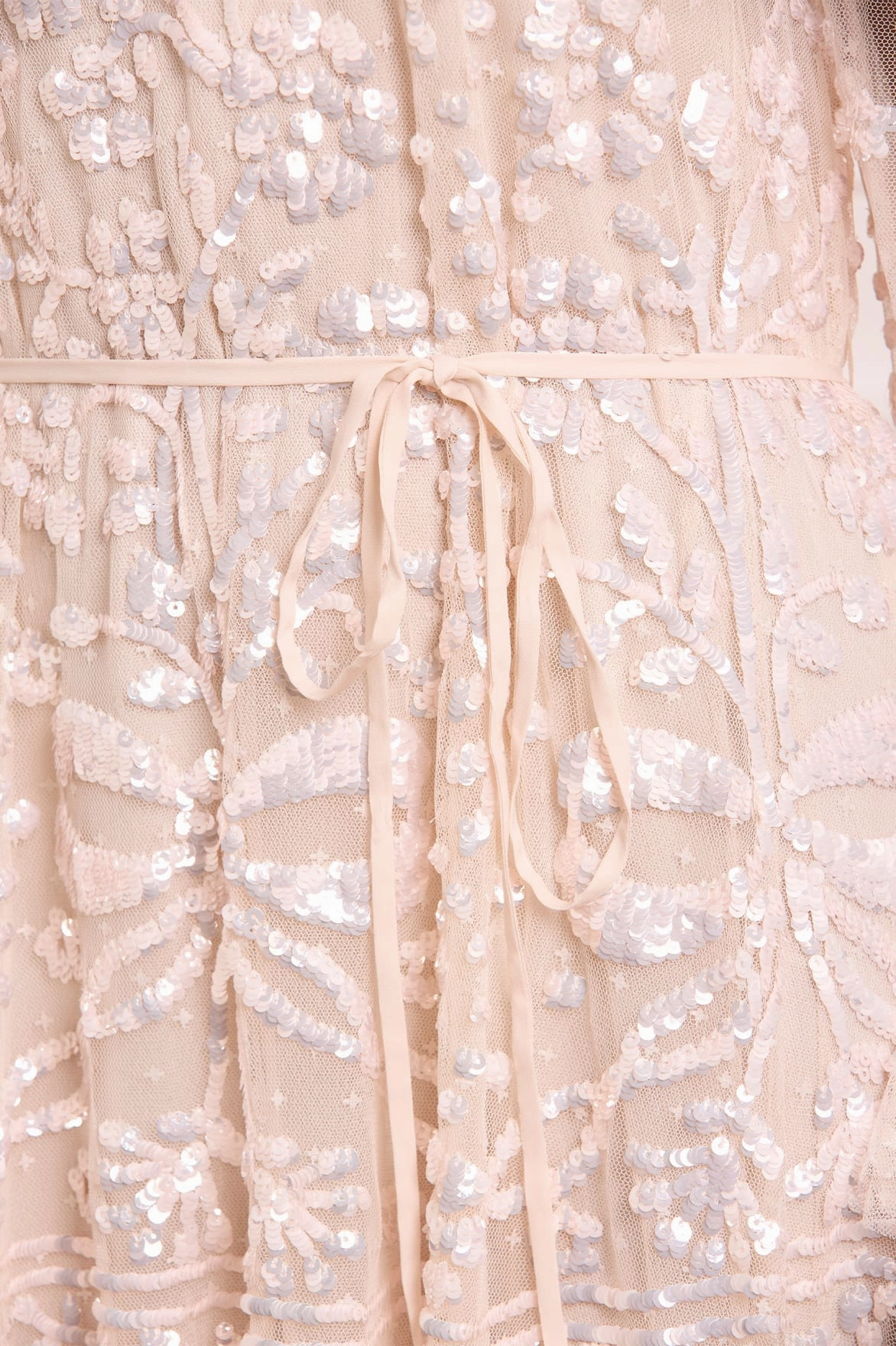 Cocktail Ready Celia Long Sleeve Ankle Gown