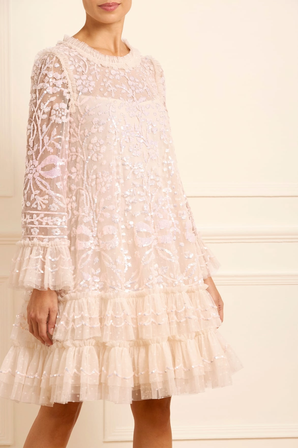 Celia Long Sleeve Mini Dress Dress-Up Style