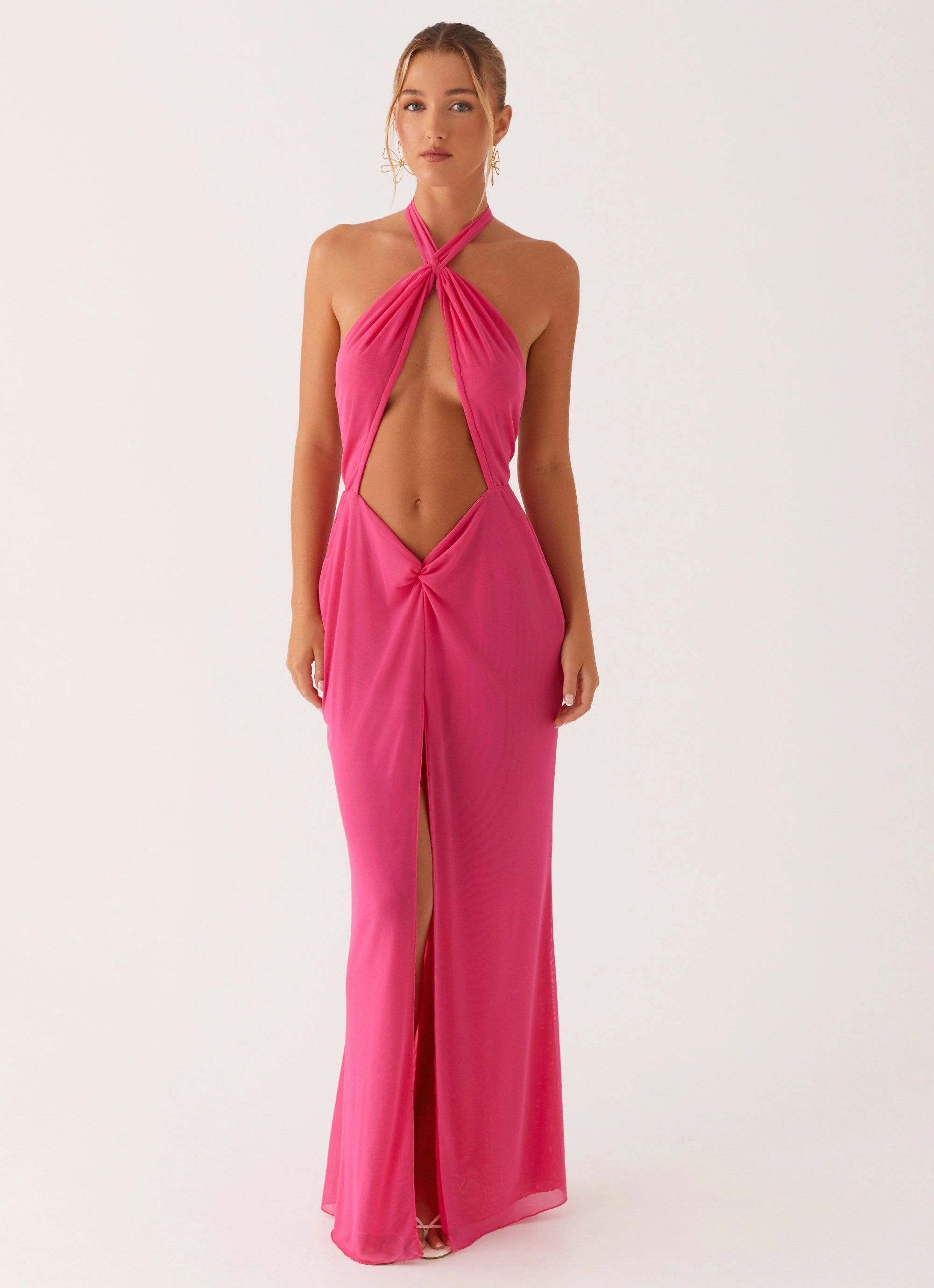 Centre Stage Maxi Dress - Pink