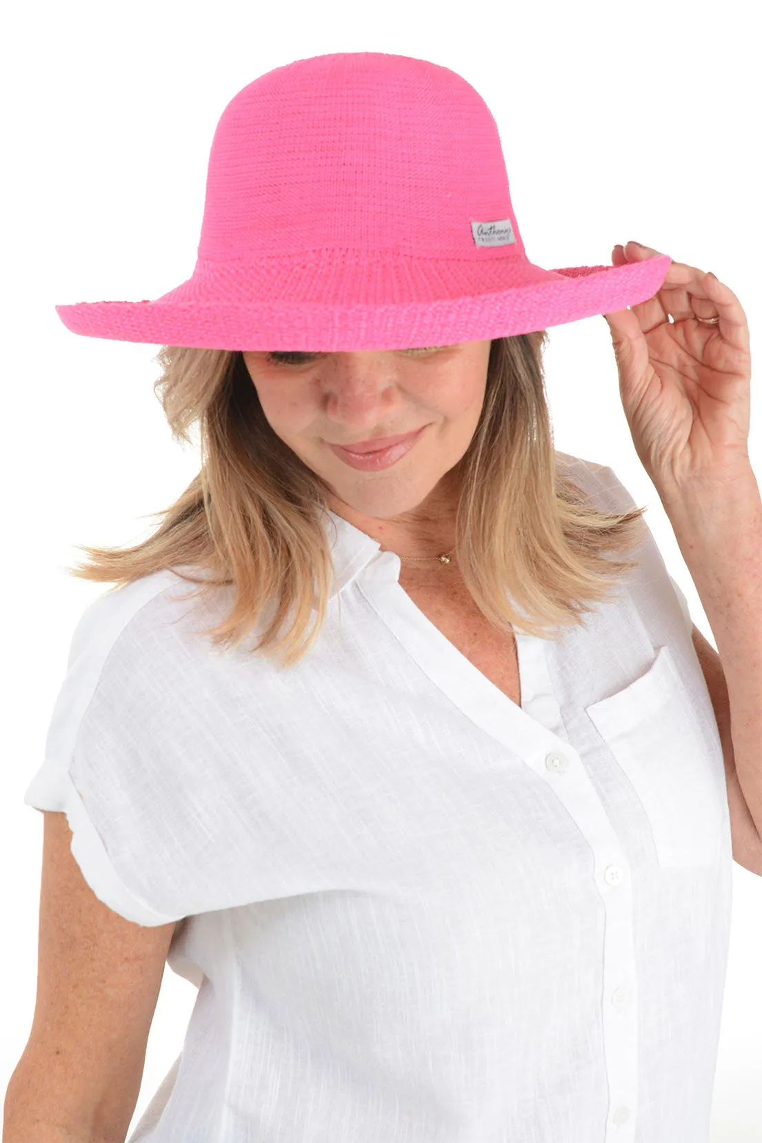 Woven Adjustable Travel Hat OdorResistant Coating