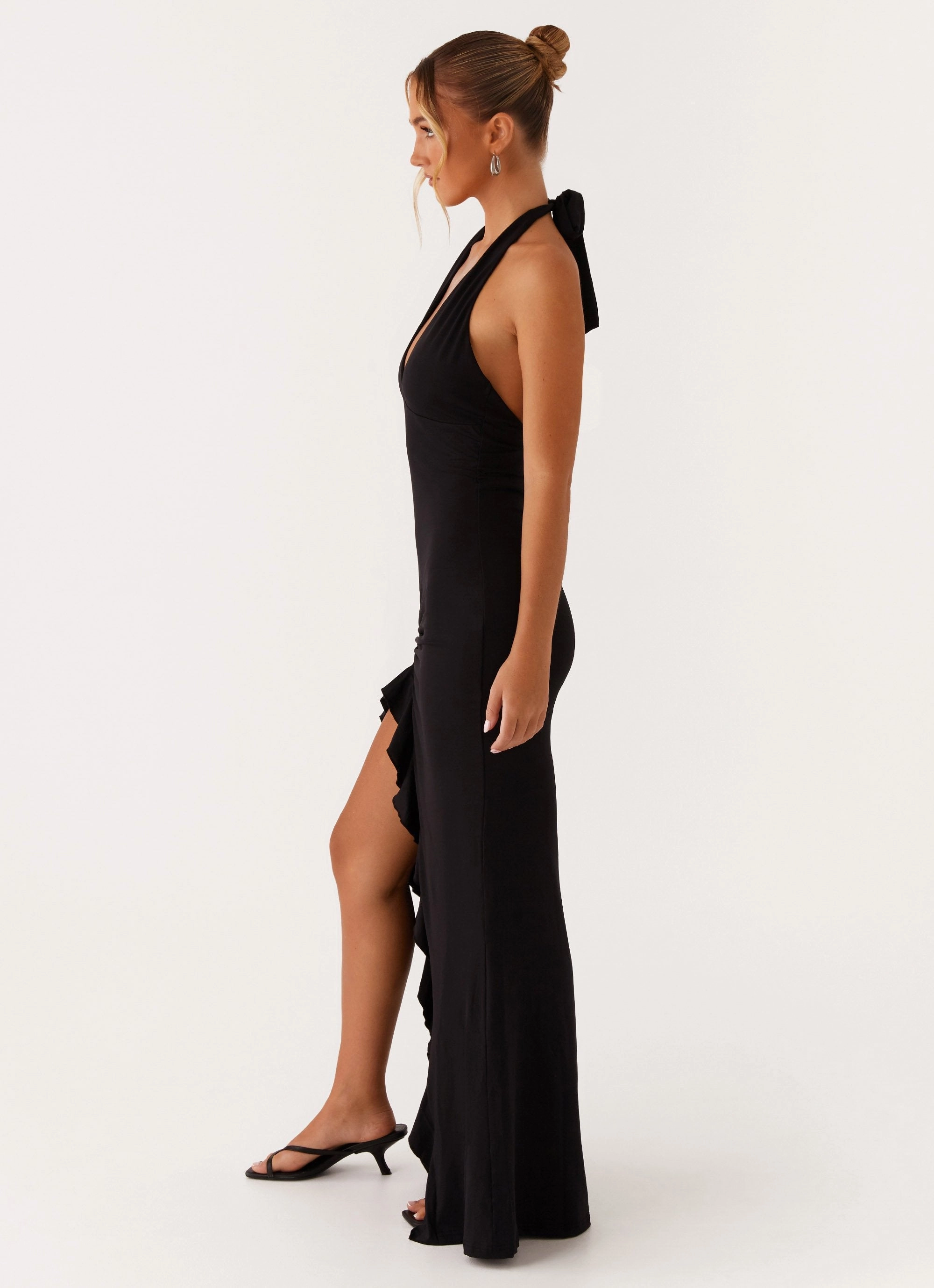 Charmed By You Maxi Dress - Black