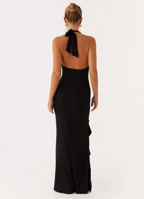 Charmed By You Maxi Dress - Black