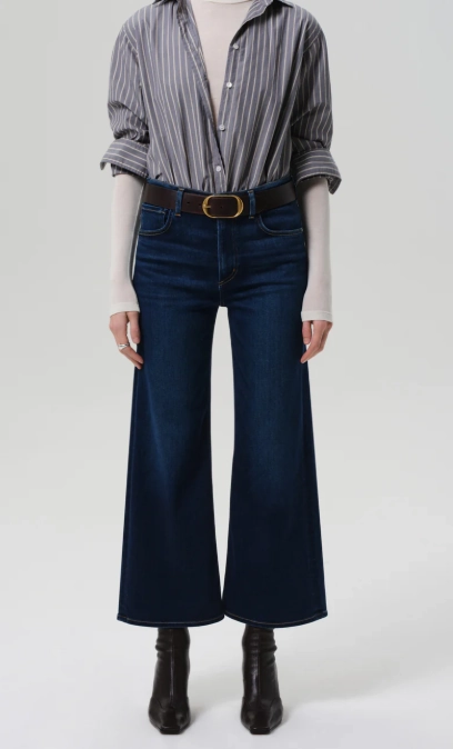 Lyra Wide Leg Crop Clean Hem In Dakota Daytime Look Always Fits Well