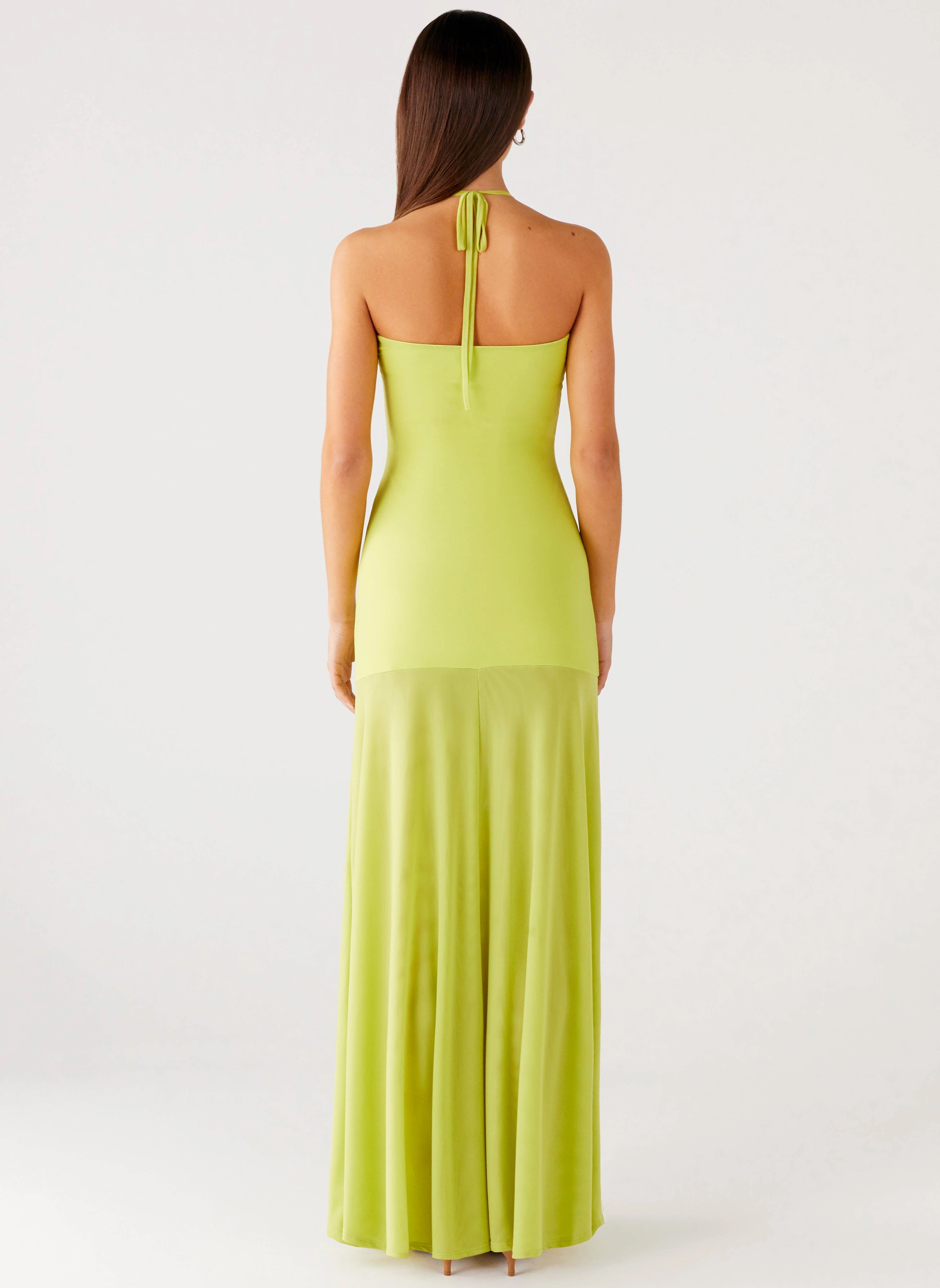 Claria Maxi Dress - Lime