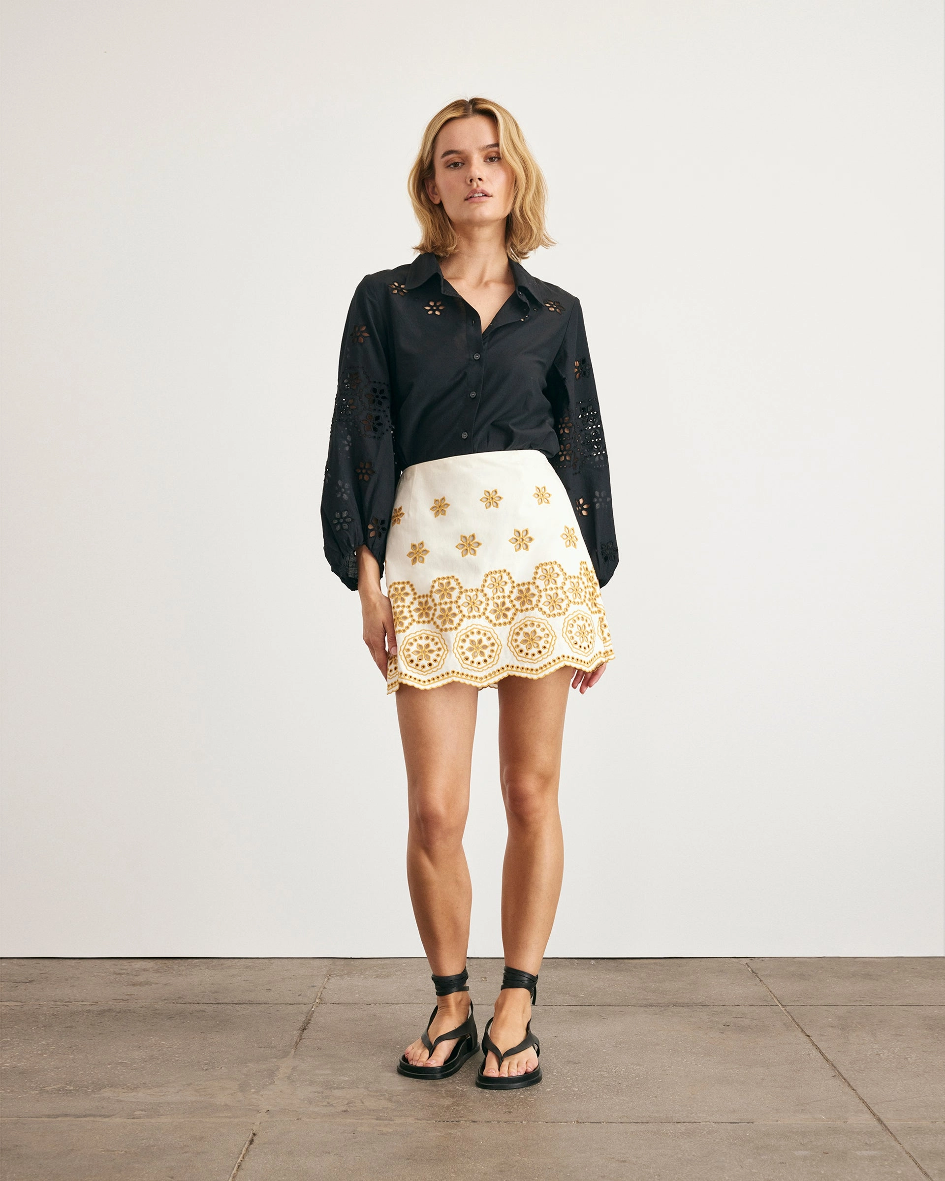 Elastic Cuff Clarisse Skirt