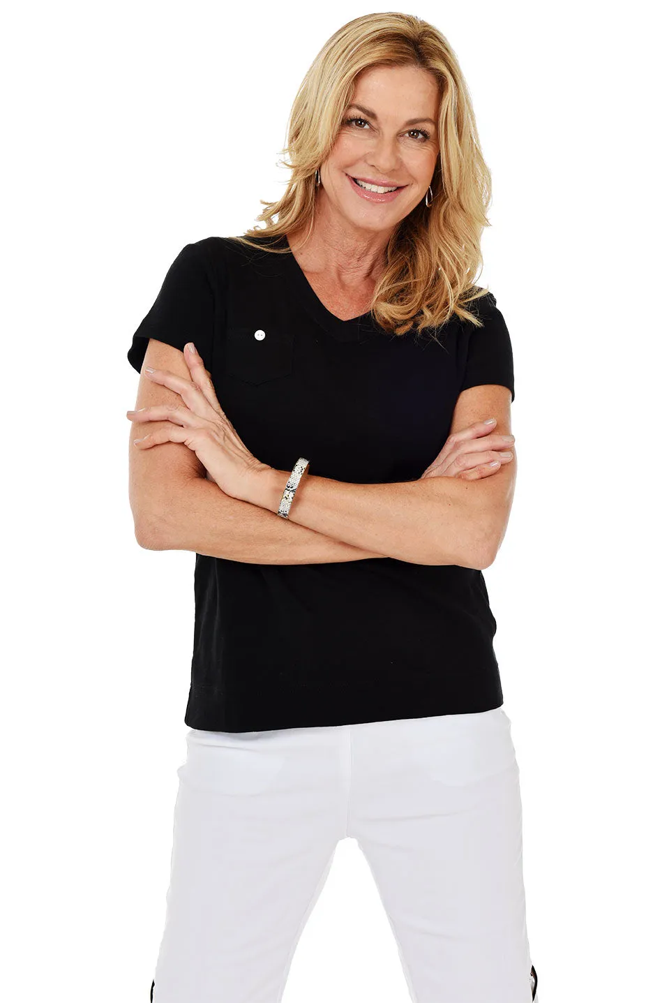 Relaxed Look AllSeason Wearability Classic Pocket Tee