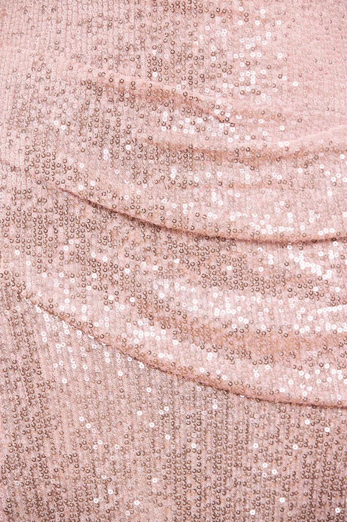 Comfortable shift dress Valentina Round Neck Gown