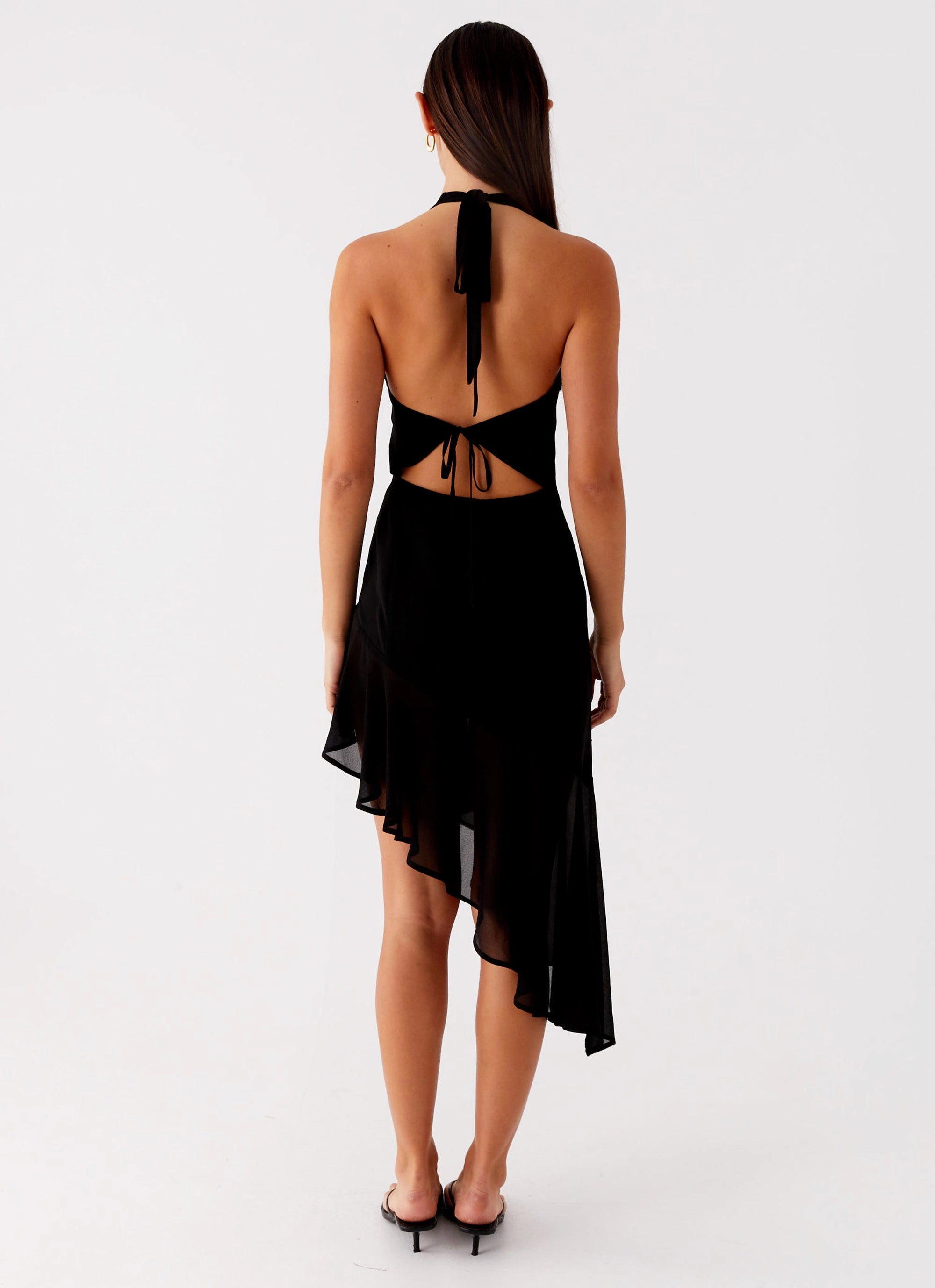 Clean Slate Midi Dress - Black