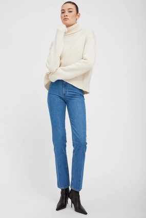 Coco Straight Leg Denim Timeless Comfort Tailored Wear