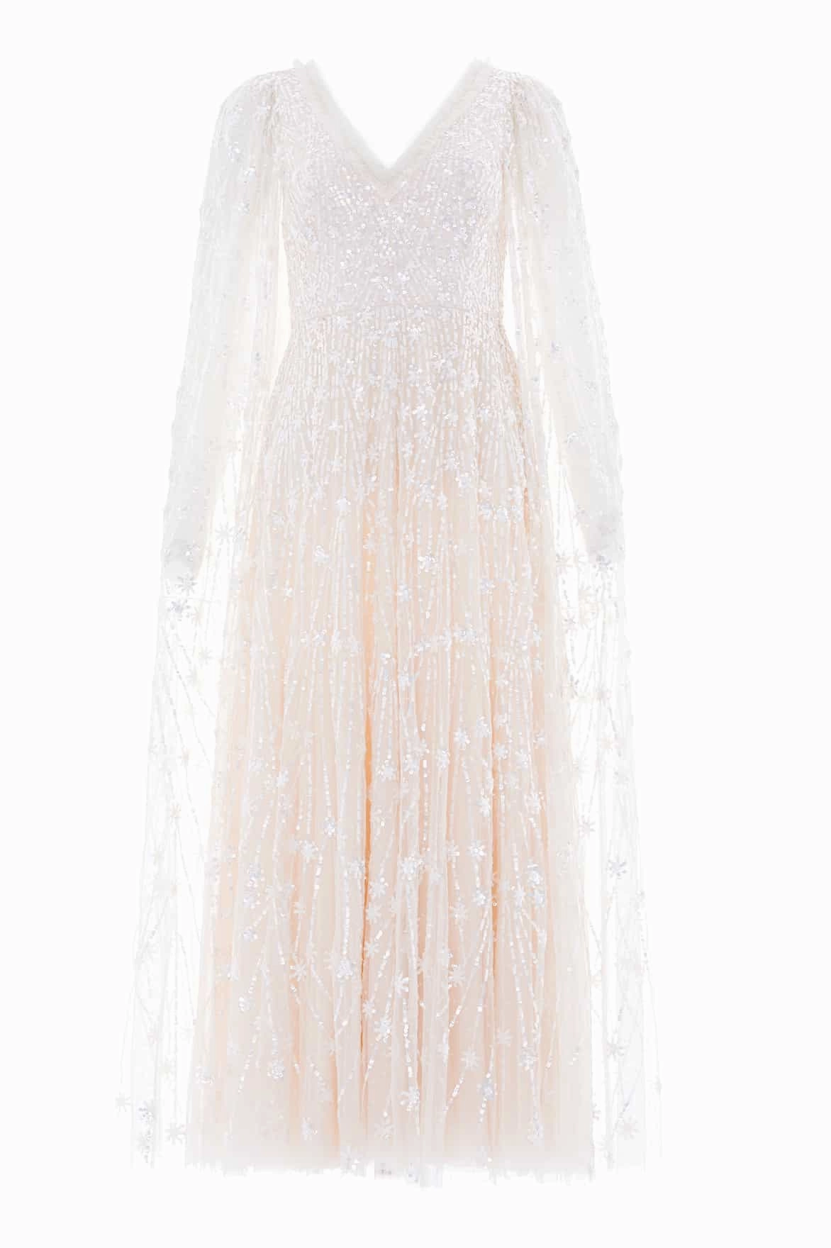 Comet Ankle Gown Long Sleeve Effortless Style