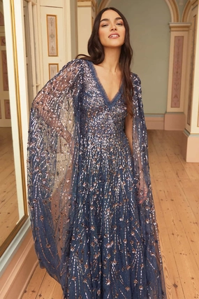 Comet Ankle Gown Luxe Mood