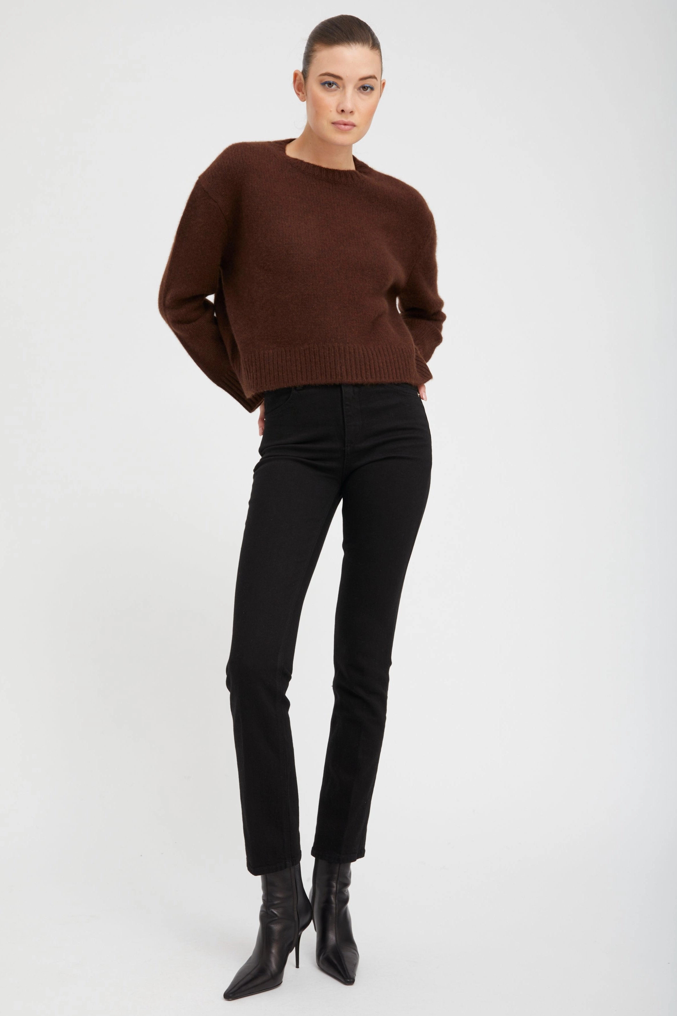 Slim Look Functional Layers Stevie Slim Straight Leg Denim