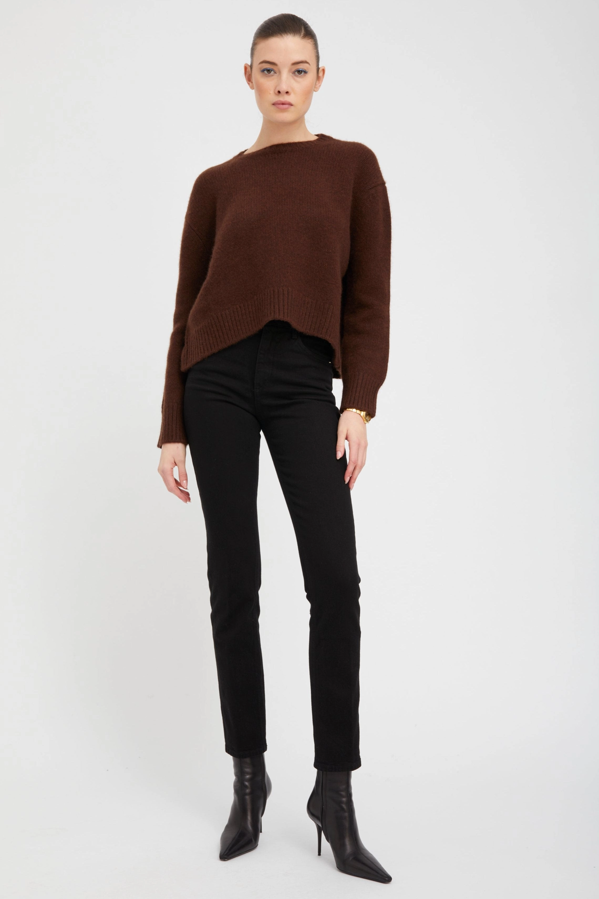 Stevie Slim Straight Leg Denim Carbon Infused Fabric Basic Stretch